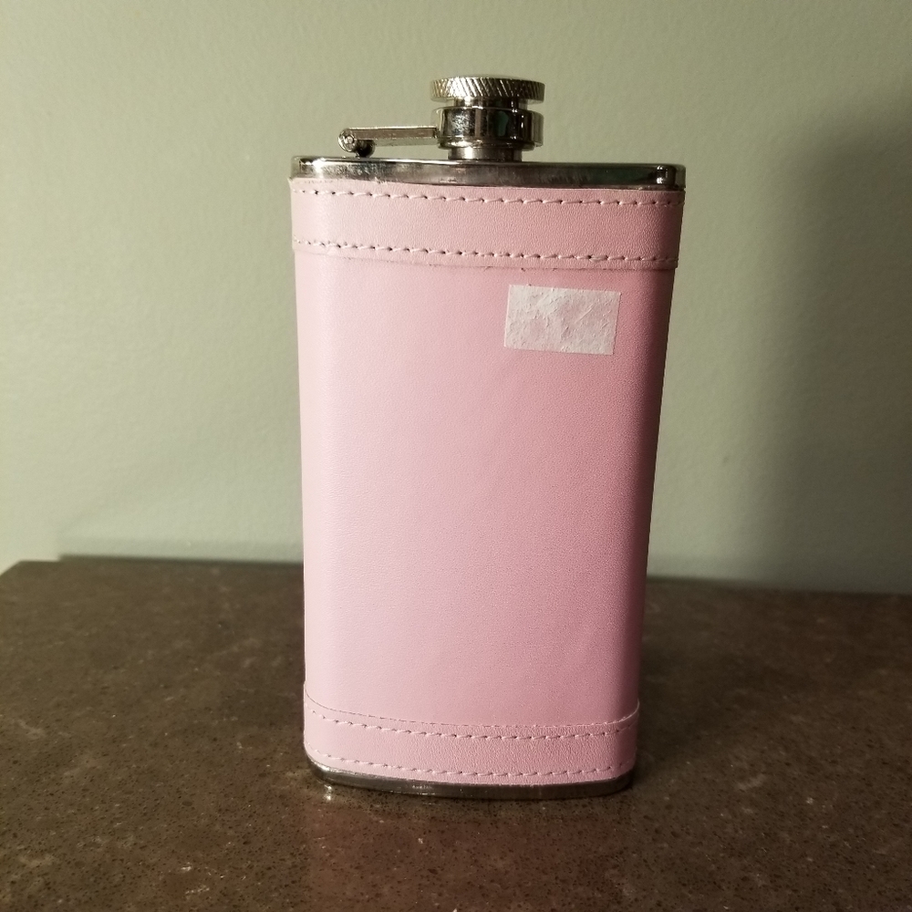 Leather Wrapped Flask